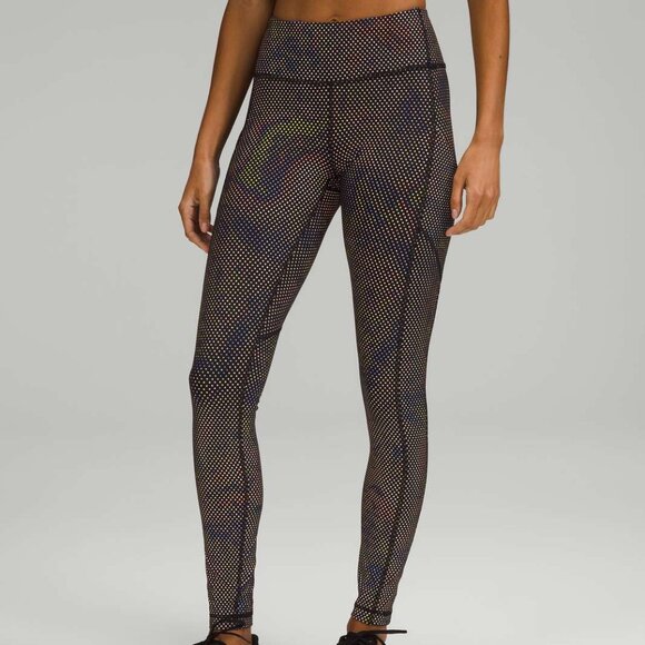Lululemon Limited Edition Swift Speed Mid-Rise Reflective Tight 28" size 6 - Picture 3 of 13